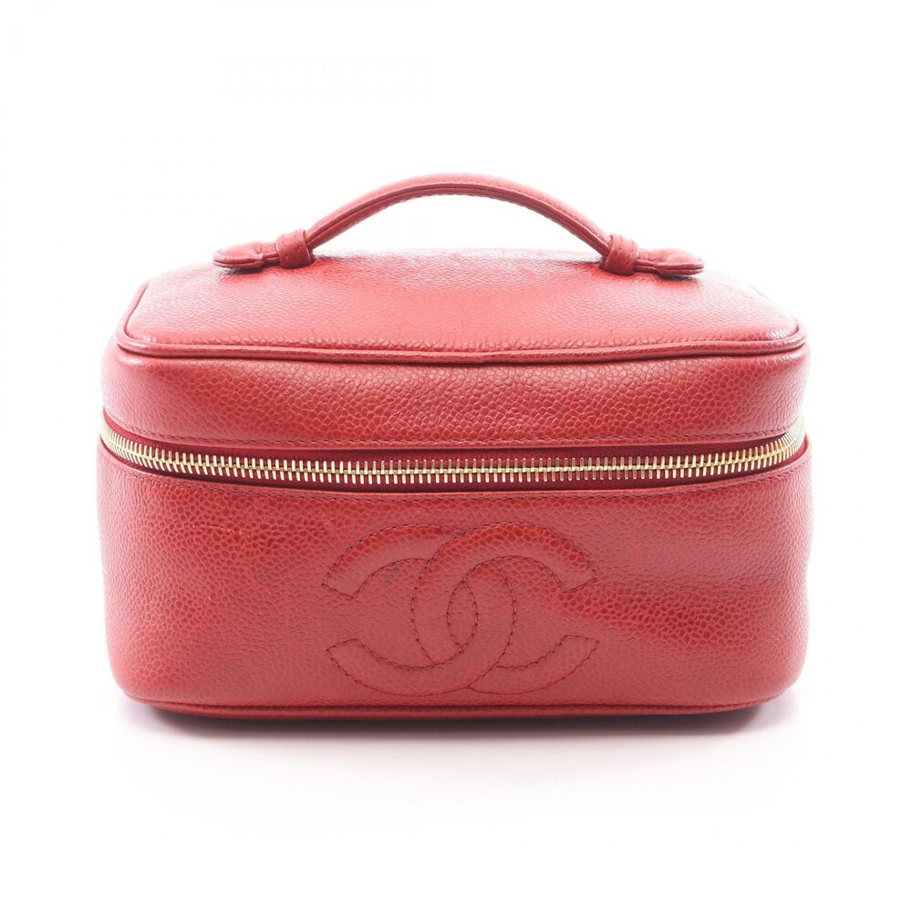 Chanel Coco Mark Vanity Handbag Grained #300176C61B